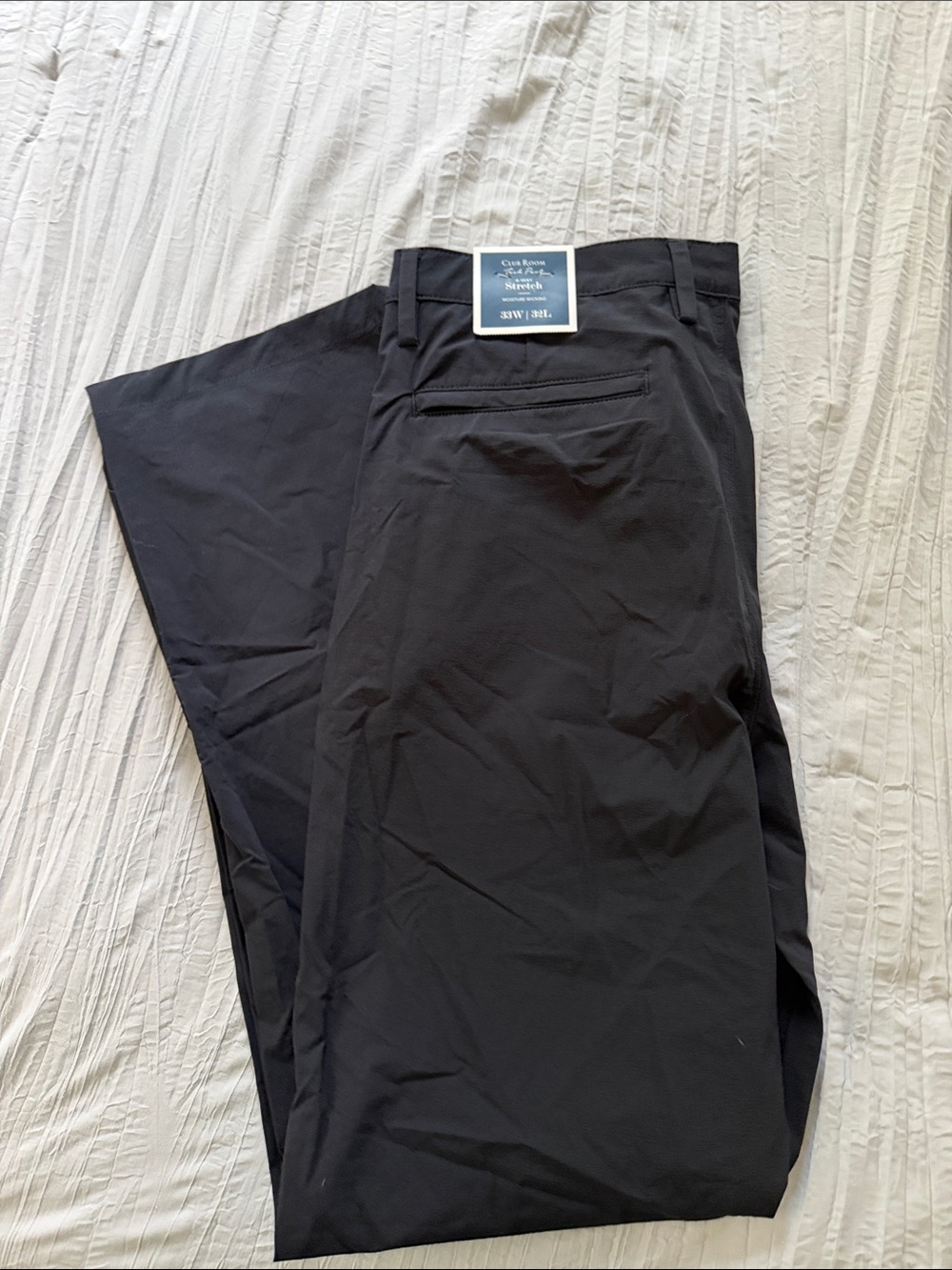 Club Room Men's Black Dress Pants